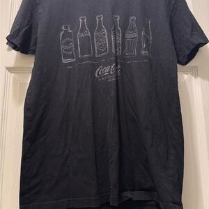 Coca Cola Black Graphic T-Shirt